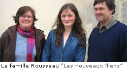 La famille Rousseau, Les nouveaux îliens