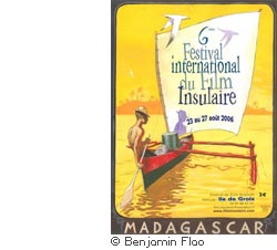 Affiche du 6ème Festival du film insulaire de Groix