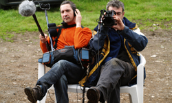 Tournage de Vague à l'âme paysanne