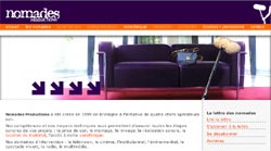 Le nouveau site de Nomades Productions
